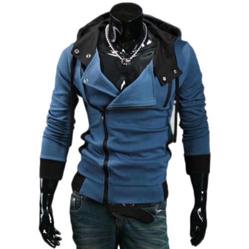 Men's Windproof Warm Casual Sweatshirt for Winter Travel
