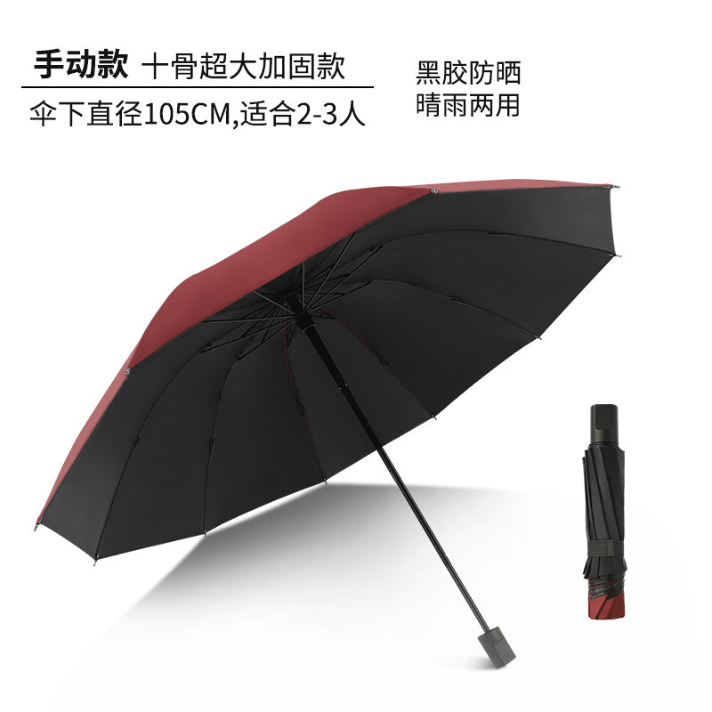 Custom Jumbo Automatic Folding Umbrellas for Wholesale