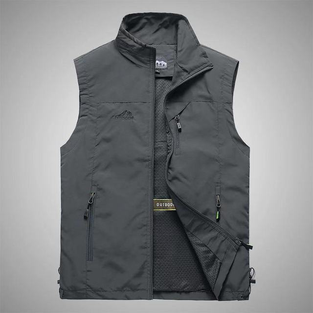 Warm Windproof Cotton Men's Vest for Travel and Leisure