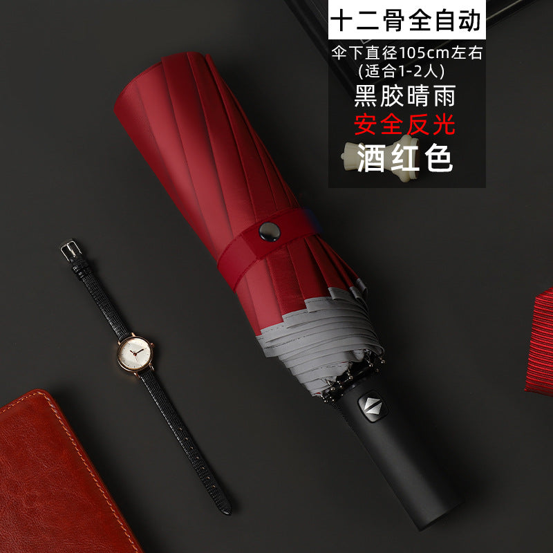Custom Jumbo Automatic Folding Umbrellas for Wholesale