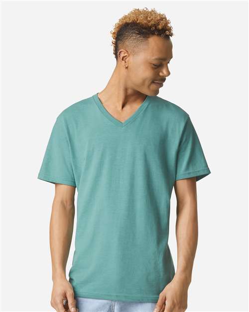 American Apparel 2006CVC Unisex CVC V-Neck Tee