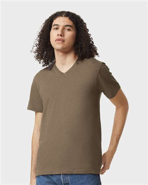 American Apparel 2006CVC Unisex CVC V-Neck Tee