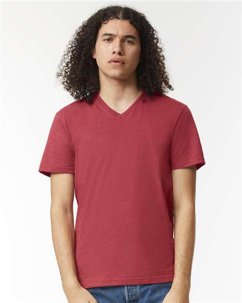 American Apparel 2006CVC Unisex CVC V-Neck Tee