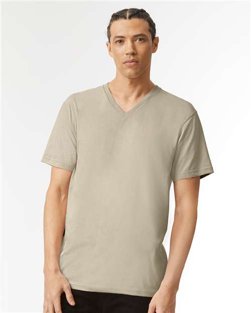 American Apparel 2006CVC Unisex CVC V-Neck Tee