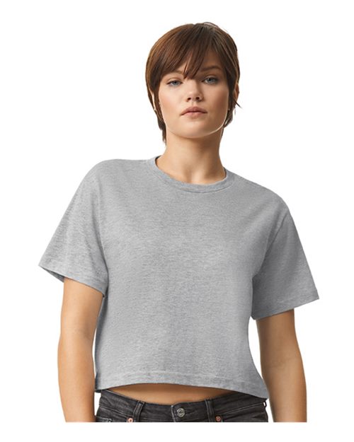 American Apparel 102 Women's Fine Jersey Mid-Length Boxy Tee