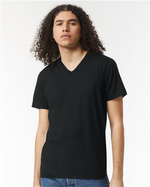 American Apparel 2006CVC Unisex CVC V-Neck Tee