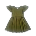 Kids’ Bamboo Kaia Dress | Olive