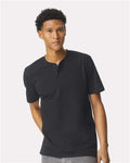 American Apparel 2004CVC Unisex CVC Henley Tee