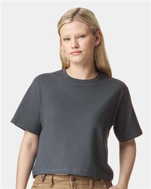 American Apparel 102 Women's Fine Jersey Mid-Length Boxy Tee