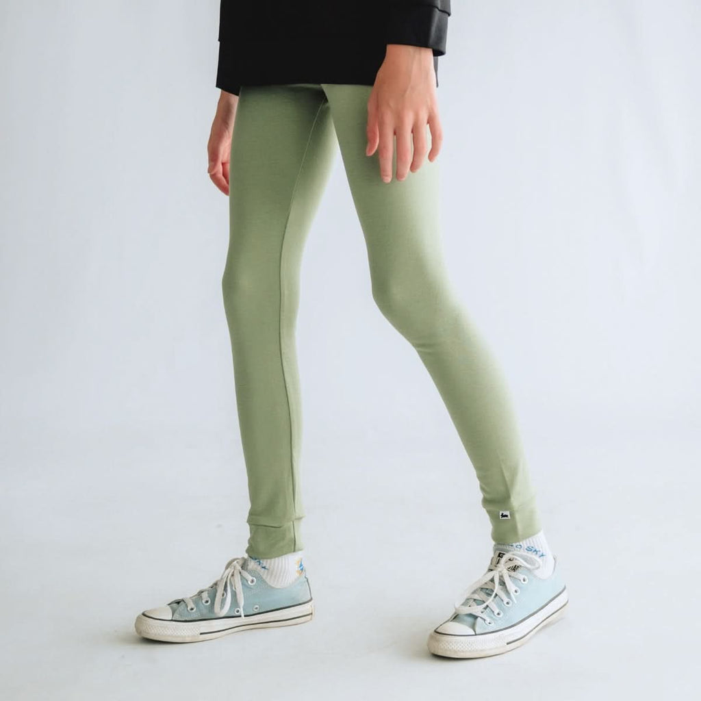 Leggings na Kawayan para sa Kabataan | Sage