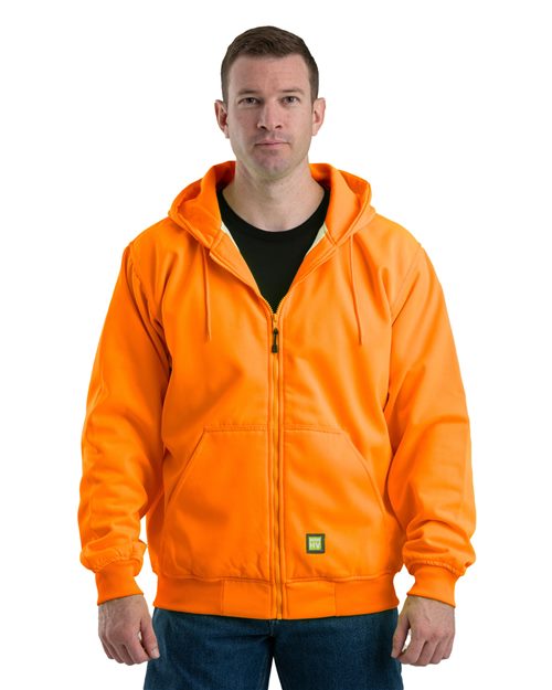 Berne Apparel HVF101 Men's Heritage Thermal-Lined Full-Zip Hooded Sweatshirt