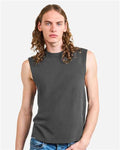 American Apparel 207GD Unisex Heavyweight Cotton Garment-Dyed Boxy Muscle Tee