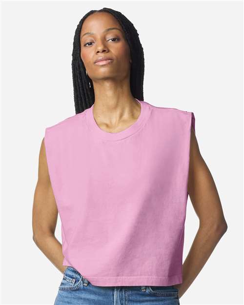 American Apparel 307GD Women's Heavyweight Cotton Garment-Dyed Muscle Tee