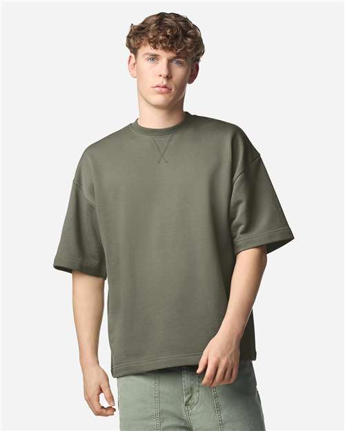American Apparel FTEX00 Unisex French Terry Oversized Boxy Tee
