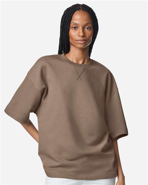 American Apparel FTEX00 Unisex French Terry Oversized Boxy Tee