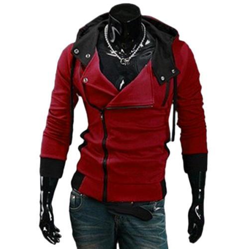 Men's Windproof Warm Casual Sweatshirt for Winter Travel