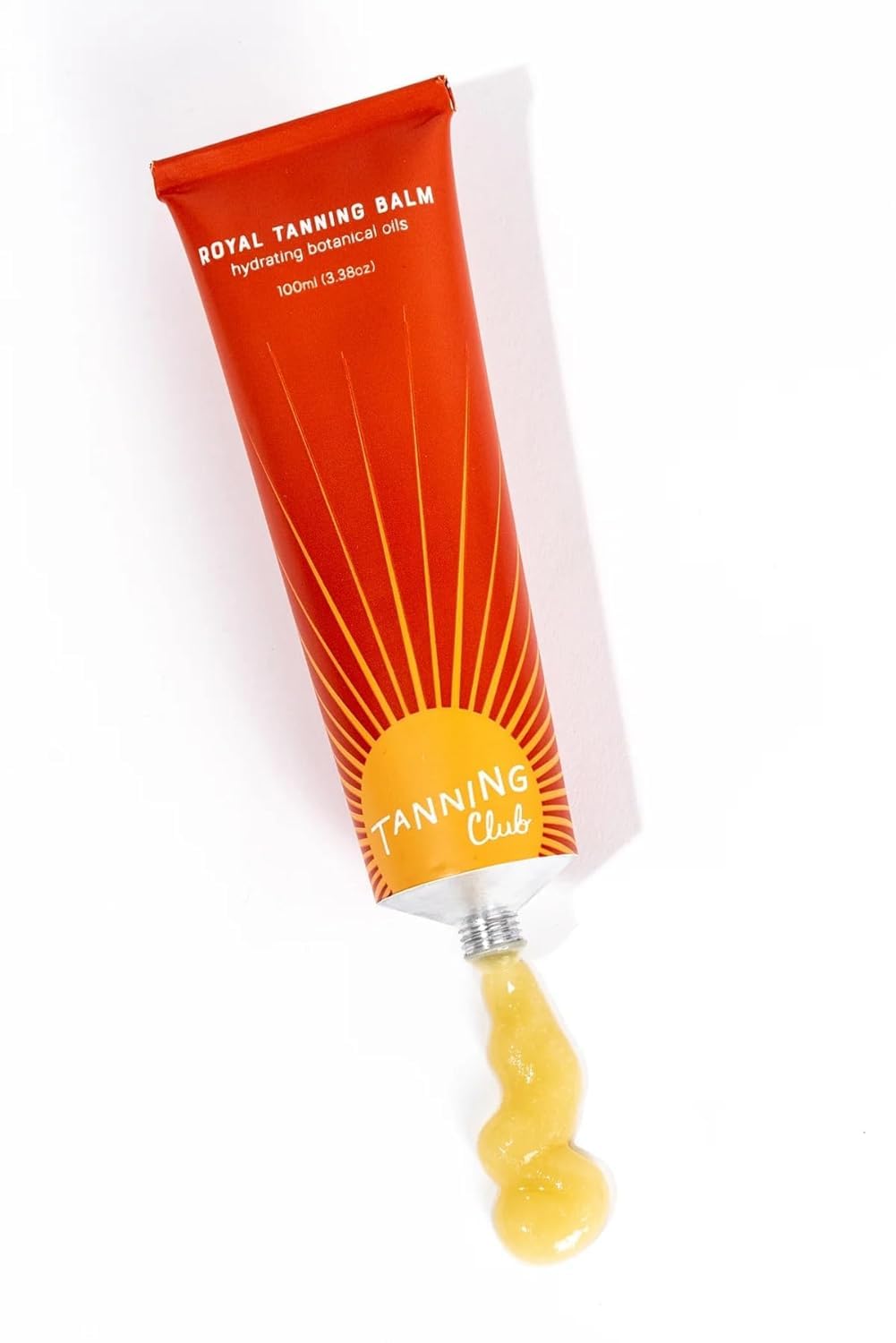 Tanning Club - Royal Tanning Balm - Sun Tanning Lotion - Hydrating Tanning Gel Made with Jojoba and Coconut Oil - Gentle Botanical Tanning Sunscreeen for Outdoor - 100 ml