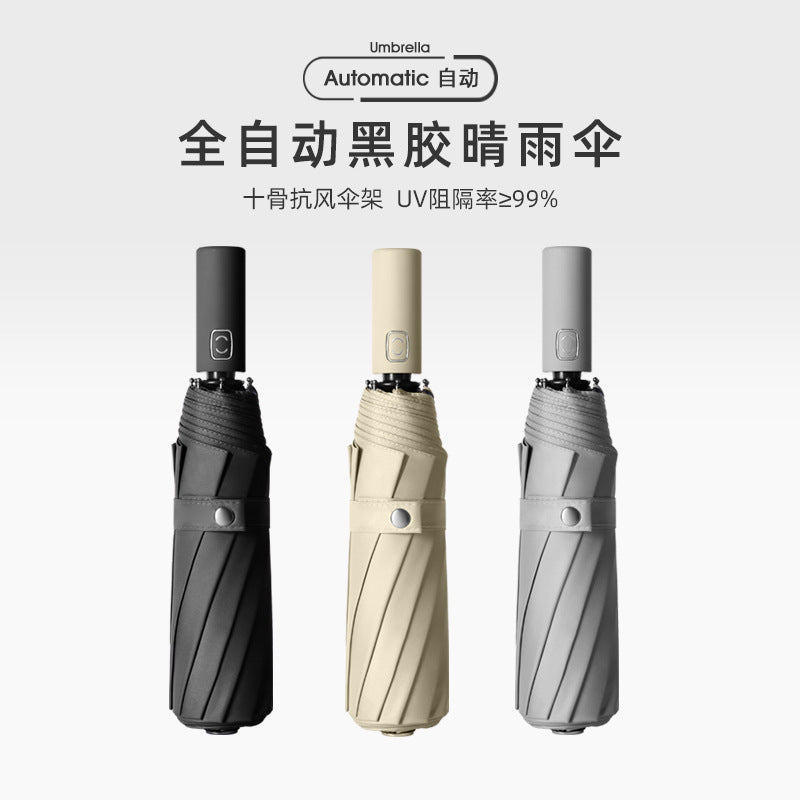 Custom Jumbo Automatic Folding Umbrellas for Wholesale