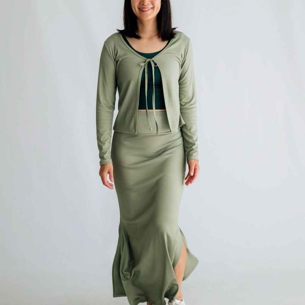 Ladies Celeste Bamboo Cardigan | Black