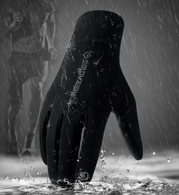 Touchscreen Sports Gloves - Windproof Fleece Lined