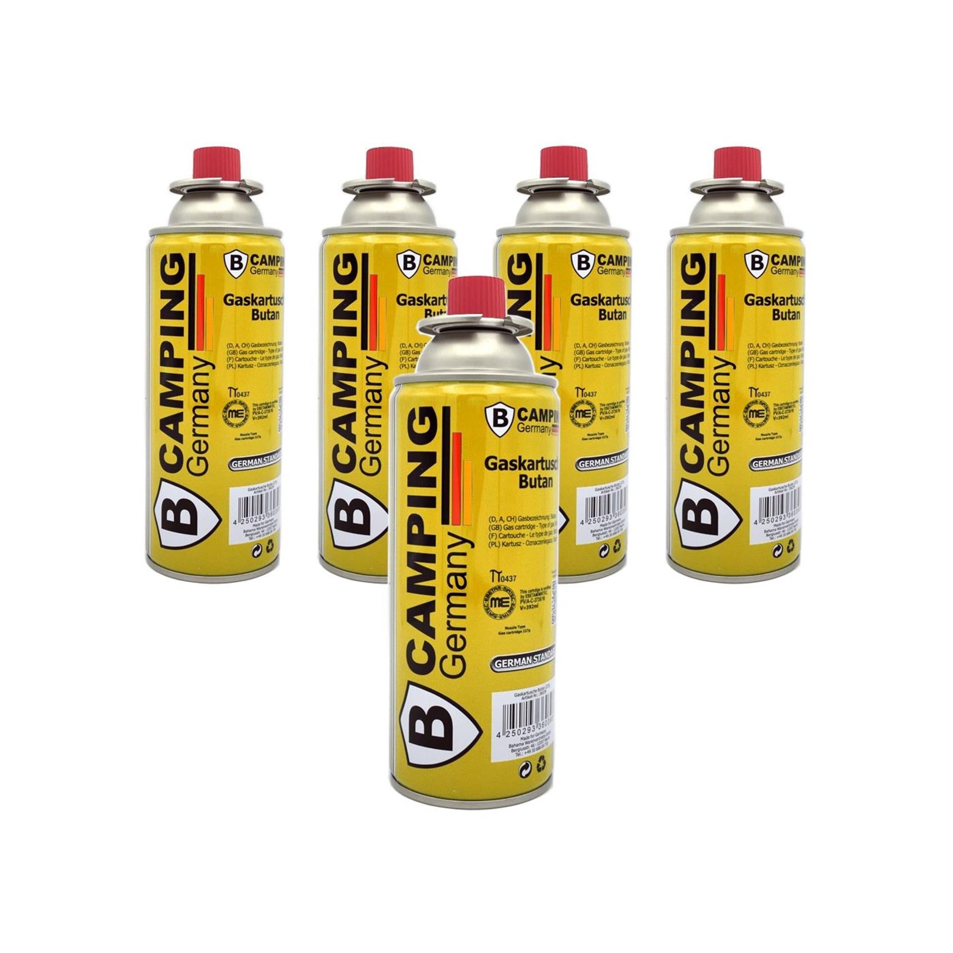 Camping gas butane can 227g 520ml