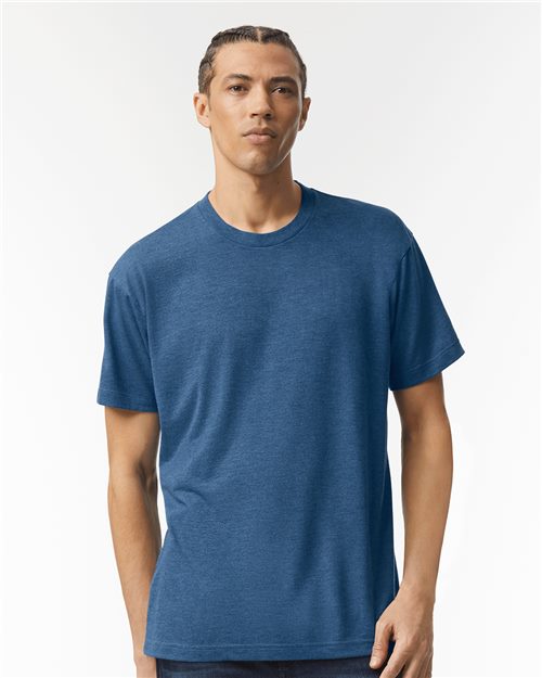 American Apparel TR401 Unisex Triblend Track Tee