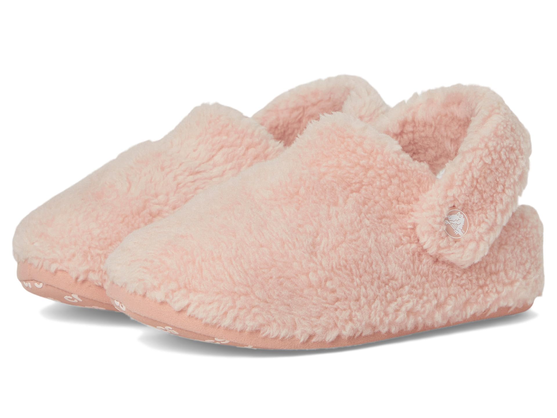 Crocs Classic Cozzzy Slippers (Little Big Kid) Pink Clay 13 US Unisex