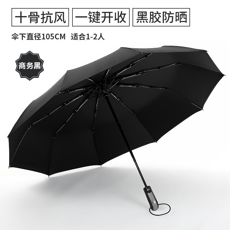 Custom Jumbo Automatic Folding Umbrellas for Wholesale