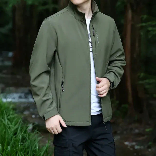 Men's High-Quality Windproof Fleece Winter Jacket
