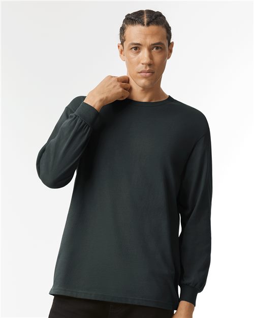American Apparel 1304 Unisex Heavyweight Cotton Long Sleeve Tee