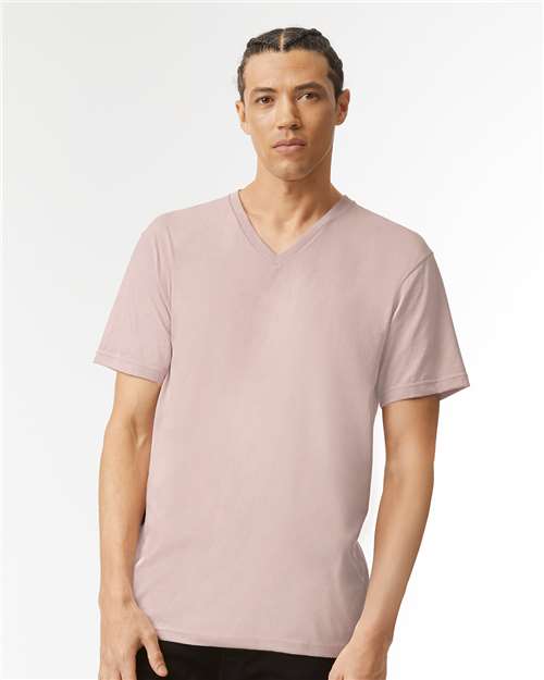 American Apparel 2006CVC Unisex CVC V-Neck Tee