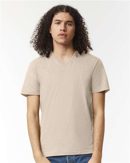 American Apparel 2006CVC Unisex CVC V-Neck Tee