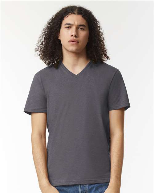 American Apparel 2006CVC Unisex CVC V-Neck Tee