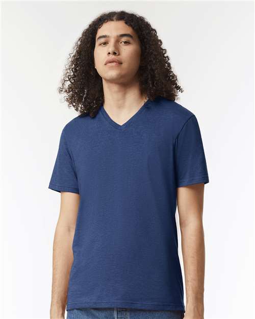 American Apparel 2006CVC Unisex CVC V-Neck Tee