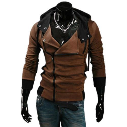 Men's Windproof Warm Casual Sweatshirt for Winter Travel