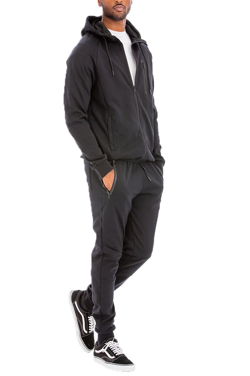 Dynamic Solid Tech Sweat Set