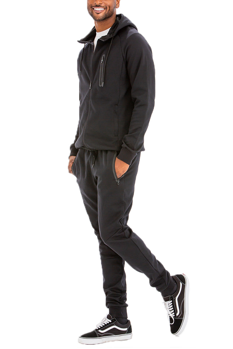 Dynamic Solid Tech Sweat Set