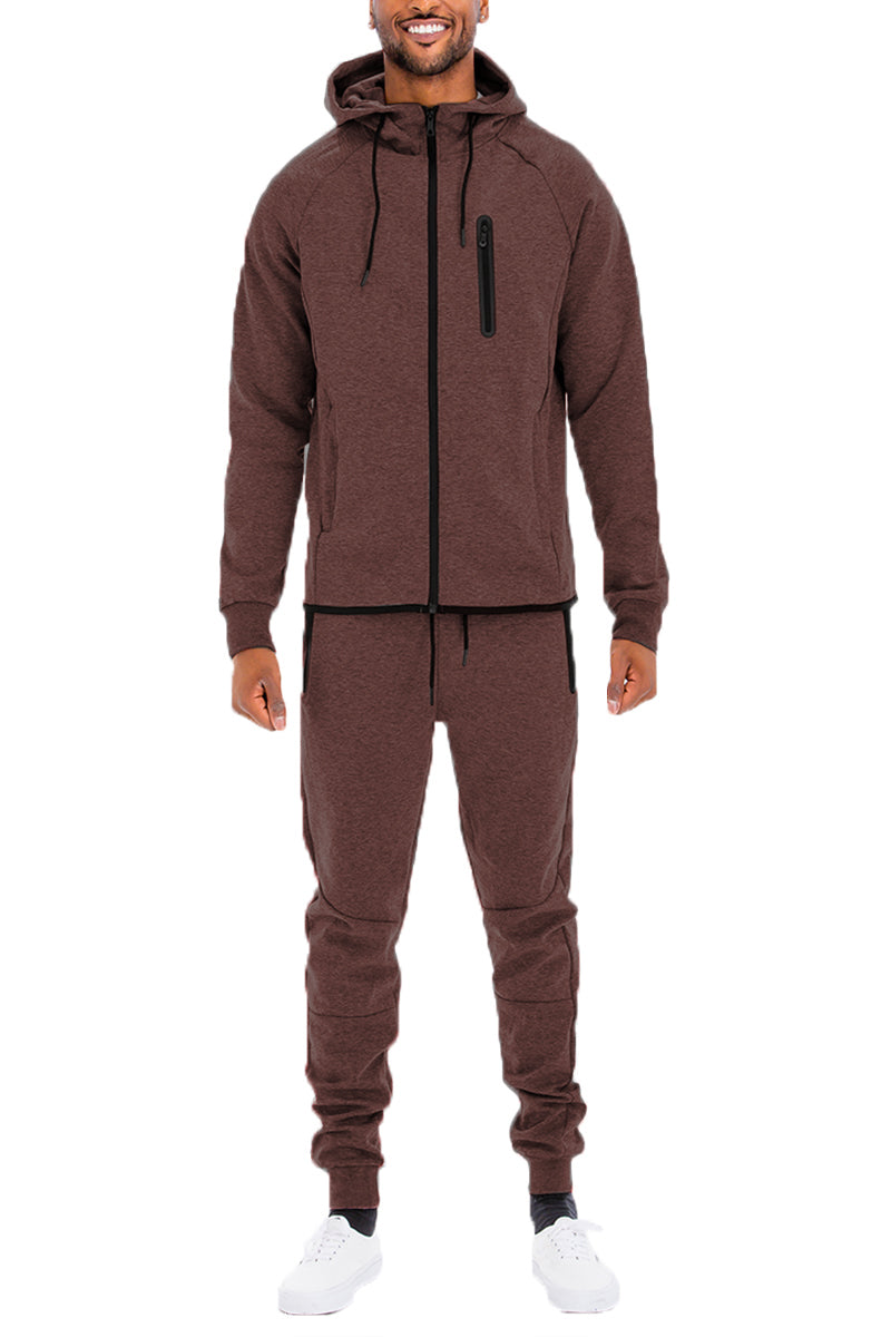 Dynamic Solid Tech Sweat Set