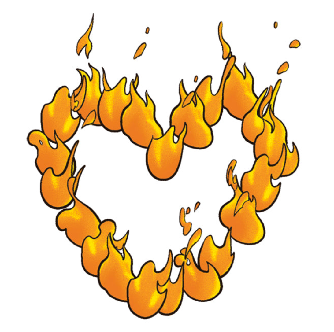 HEART ON FIRE