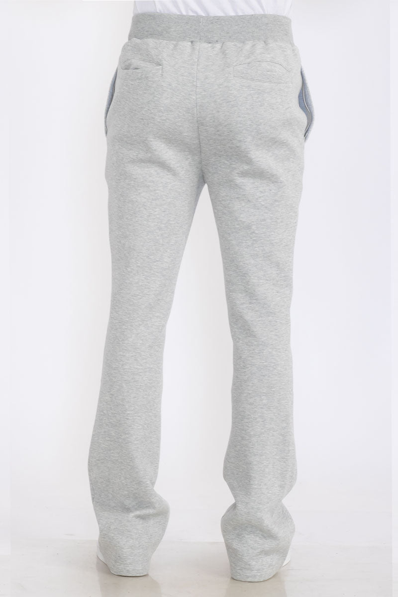 Stacked Flare Fleece Sweat Pants