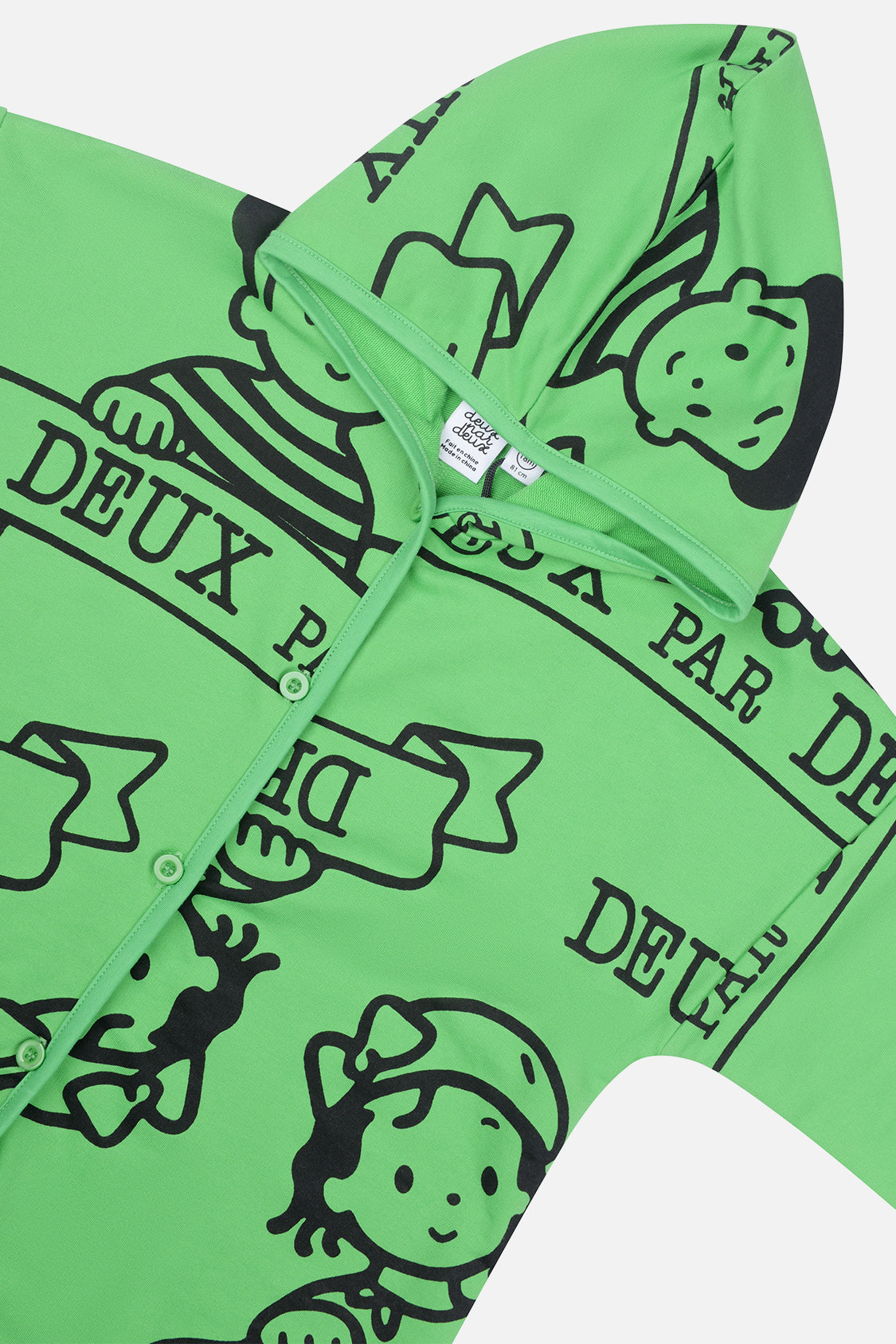 40Th Anniversary Printed Jersey One-Piece Green