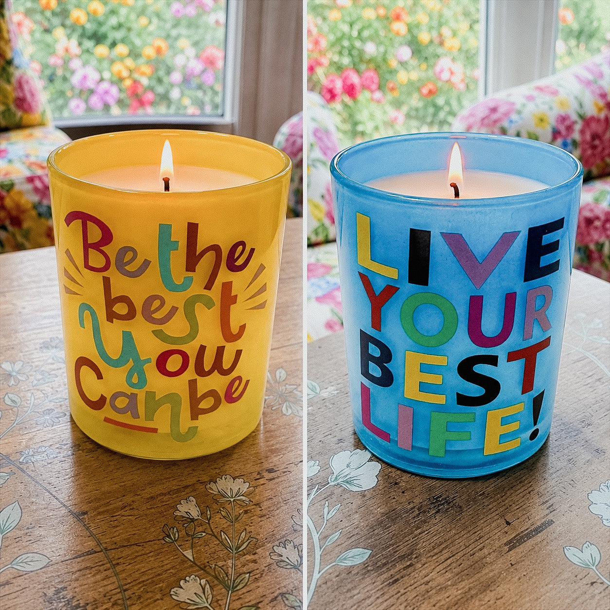 3 PACK Positivity Candles Set