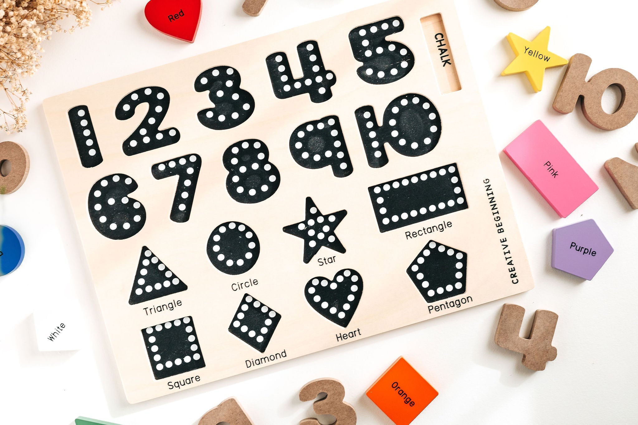 PRESCHOOL NUMBERS/SHAPES/COLOURS - Preschool Learning Bundle: Numbers, Shapes & Colors | Autism-Friendly Educational Set | Sensory Learning Tools (Ages 2-5)