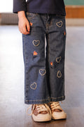 Boot Leg Jeans Navy Blue Denim