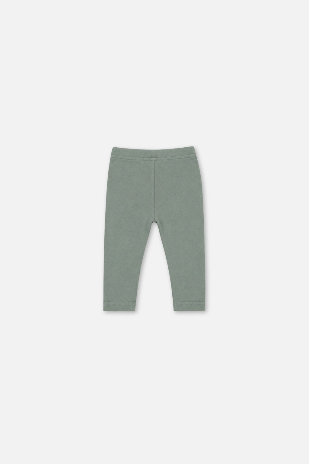 Baby Rib Leggings Green Printed Green