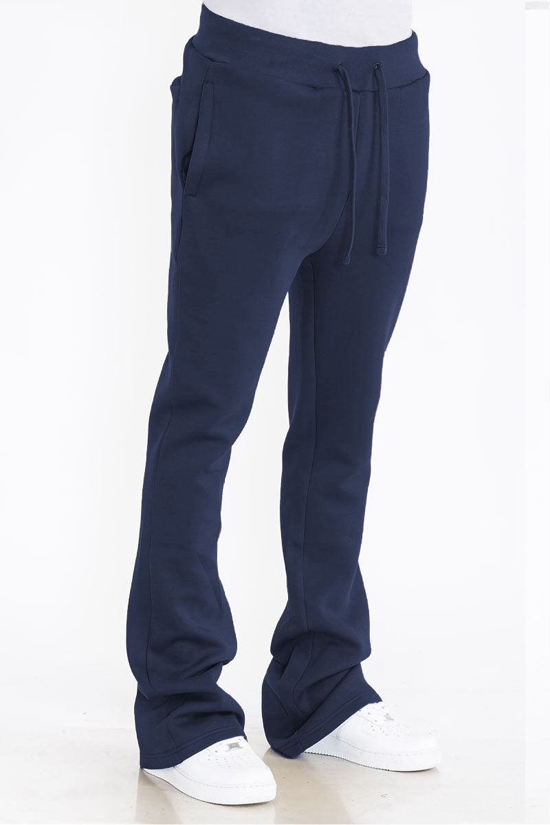 Stacked Flare Fleece Sweat Pants