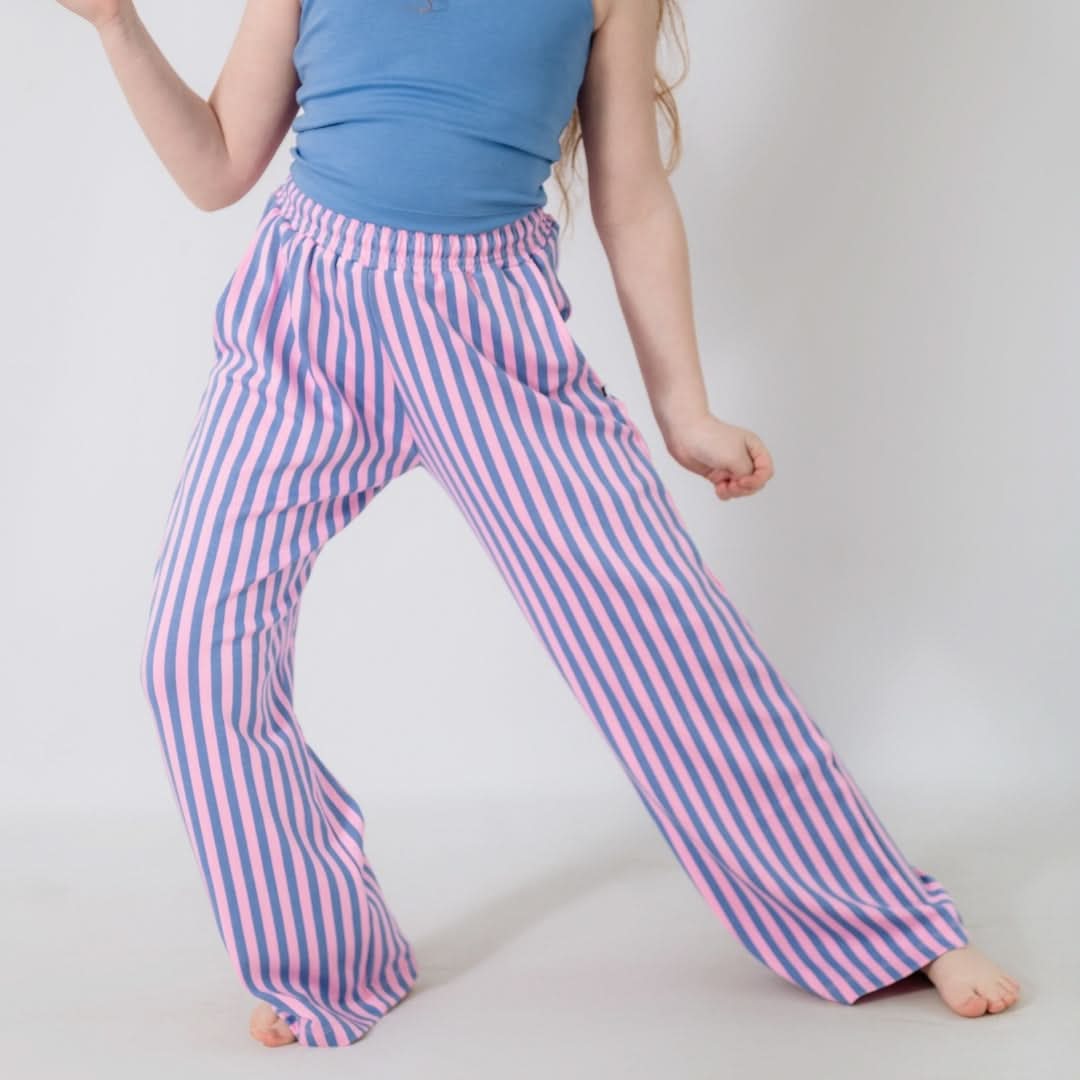 Youth Bamboo Wide Leg Pants | Saltwater Floral