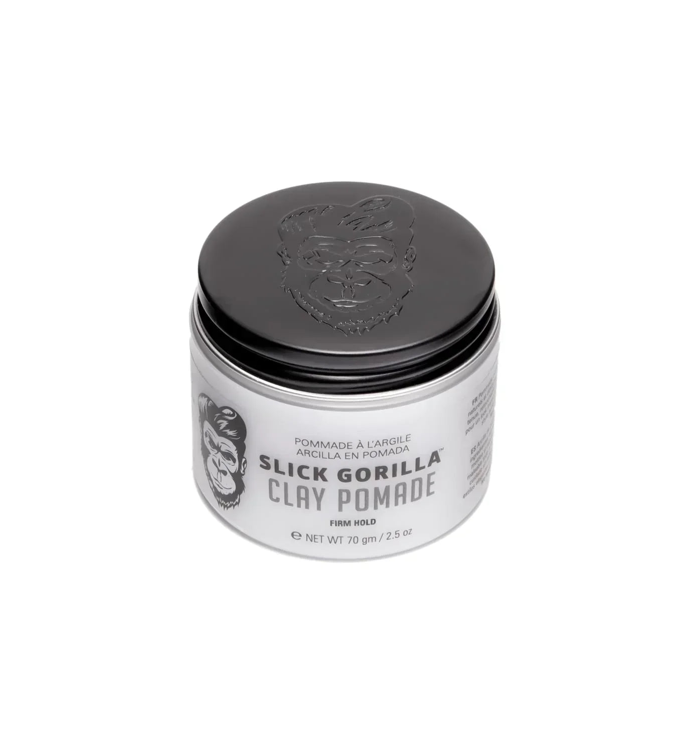 Slick Gorilla Clay Pomade – Firm Hold & Low Shine for Reworkable Styles