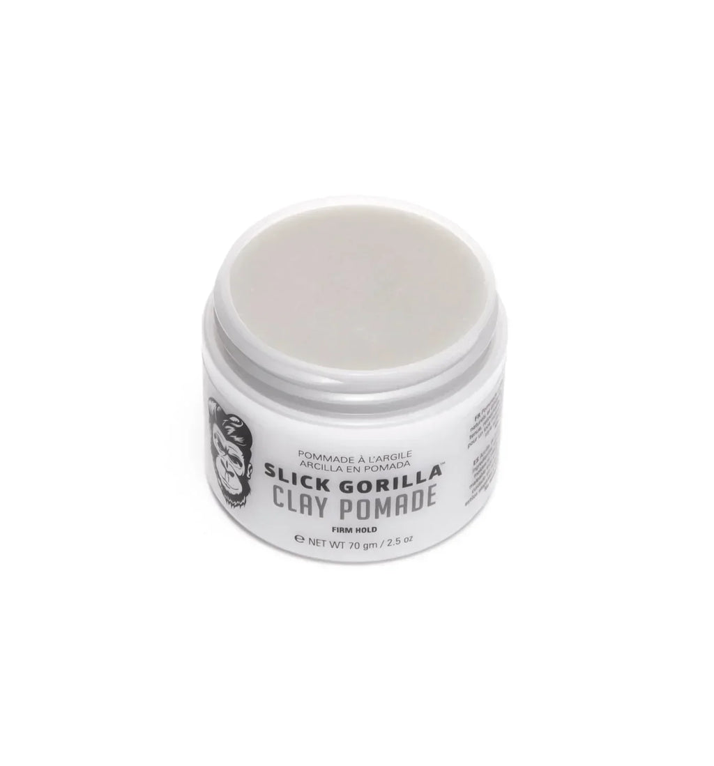 Slick Gorilla Clay Pomade – Firm Hold & Low Shine for Reworkable Styles