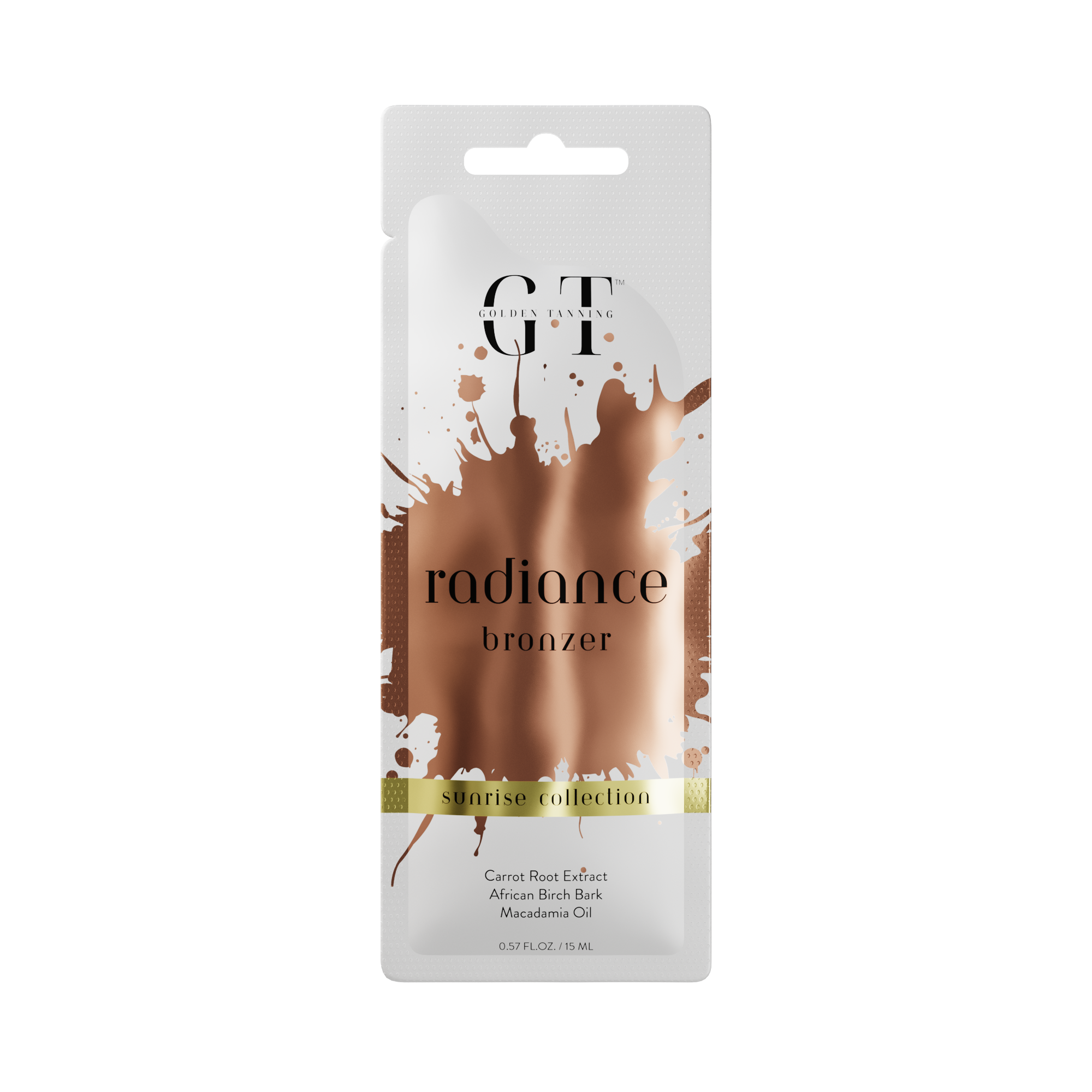 Golden Tanning Radiance Bronzer Tanning Lotion Sachet 15ml